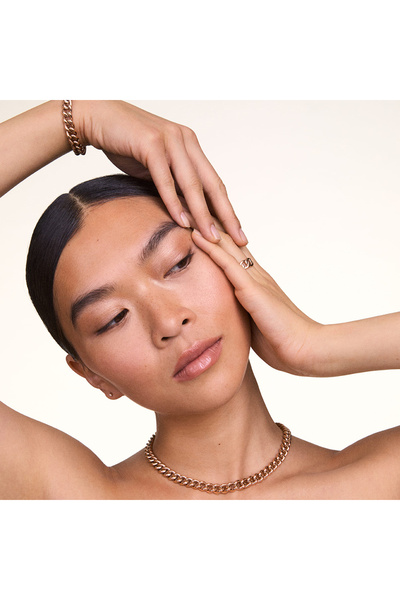 Daniel Wellington Chunky Chain Necklace Rose Gold