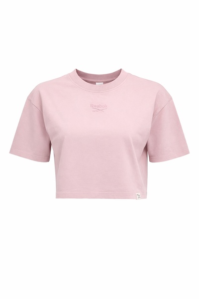 Reebok SALLY TEE Pudra Kadın Kısa Kol T-Shirt