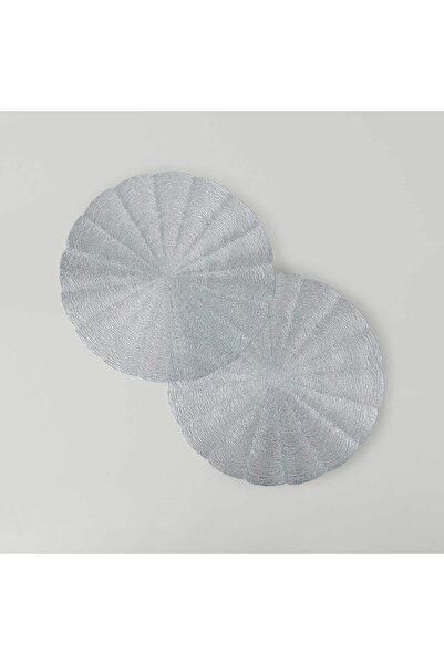 Linens Calla 2'li 38 cm Amerikan Servisi Gümüş