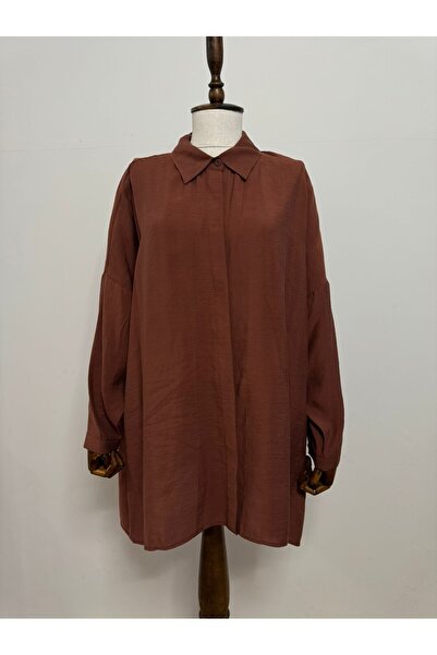 Nuss Y3001 Cămașă de bază oversize