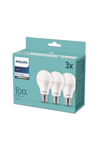 Philips SET 3 XBEC LED E 27
