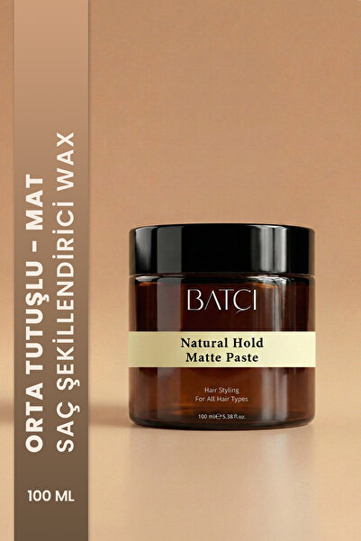 Batçı Orta Tutuşlu Mat Wax