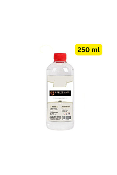 COPPERMALL HANDMADE Gaz Lambası Yağı Şeffaf Kandil Yakıtı 250 ml