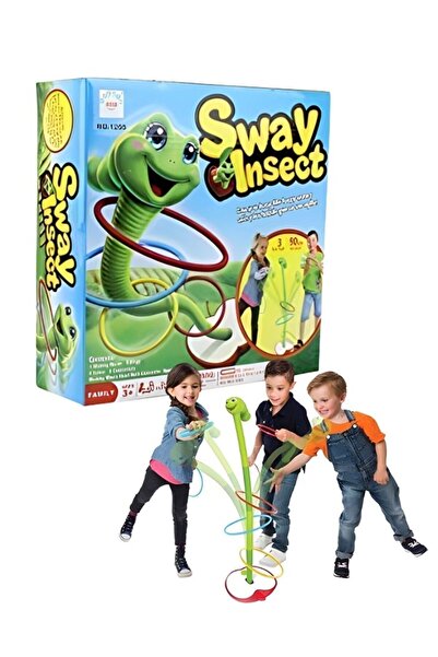 Premium Sway Insect Ring Toss Game for Kids Balance Coordination Play