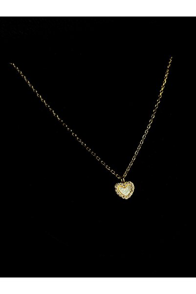 Miltonia Mini Kalp 925s Gümüş Kolye