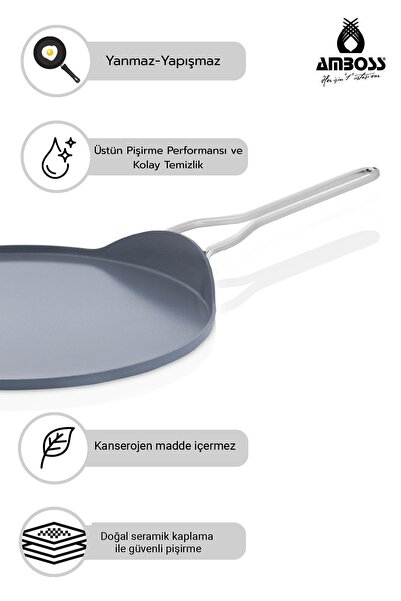 Amboss Sera Nova Tigaie din ceramică de 30 cm