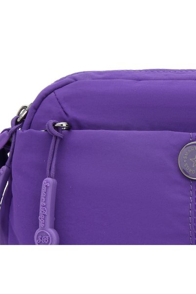 SMART BAGS Geantă de damă din țesătură micro poliester, mărime mini, model poștaș 3339