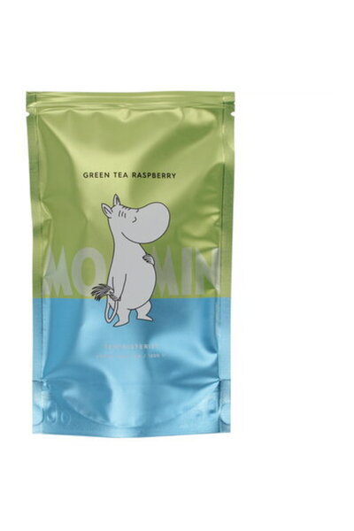 Teministeriet - Ceai verde Moomin cu zmeură - Ceai vrac 100g - Rezervă