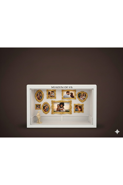 Minikbahcem Anılarınıza Nostaljik Bir Dokunuş: Museum Serisi Mini Çerçeve 1 Adet