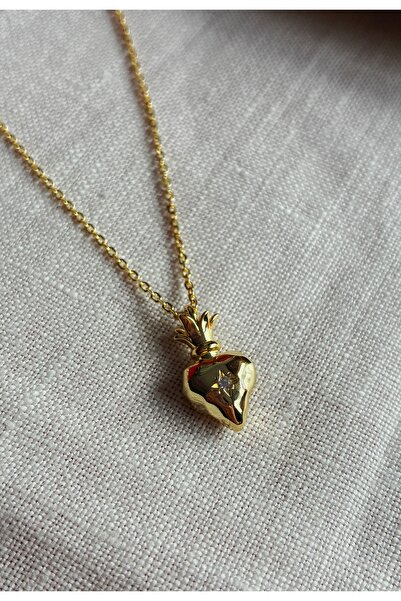 Miltonia Tasarım Kalp 925s Gümüş Kolye