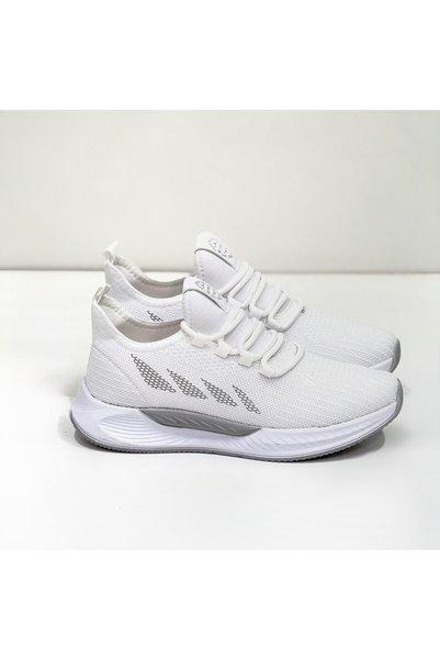 W WİPPER Ultra Light Knitwear Sneaker - Breathable Orthopedic Poly Sole Women's Summer Sports Shoes
