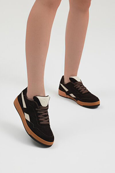 Tonny Black Unisex Brown Comfortable Fit Thermo Sole Lace-Up Sports Shoes