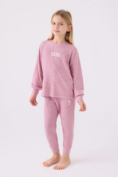U.S. Polo Assn. 4-15 godina, licencirani set za devojčice US Polo Assn - lila