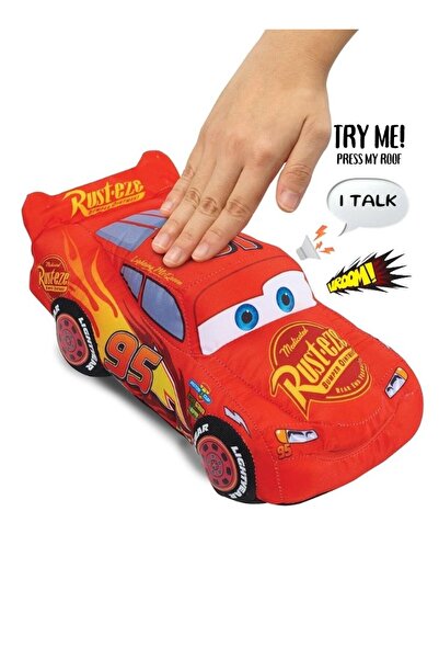 Premium لعبة سيارة لايتنينج ماكوين القطيفة الناطقة ذات الفم المتحرك والصوت