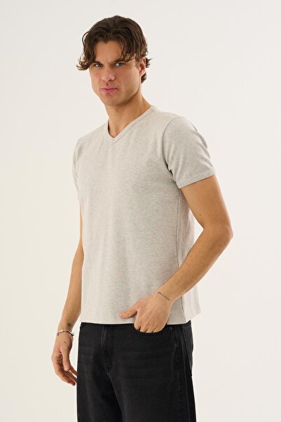 ALEXANDERGARDI Ανδρικό μπλουζάκι με κοντό μανίκι V λαιμόκοψη