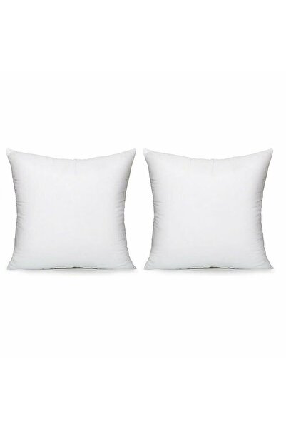 Casa Shop Set of 2 CasaShop Pillows, 40x40cm, White, Medium Firmness