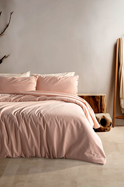 Macas Home Soft Cotton Sheri 100% Cotton Double Duvet Cover Set D1