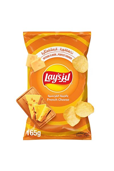 Lay's Lay’s French Cheese Potato Chips | Creamy, Cheesy, Crispy Snack with Ri...