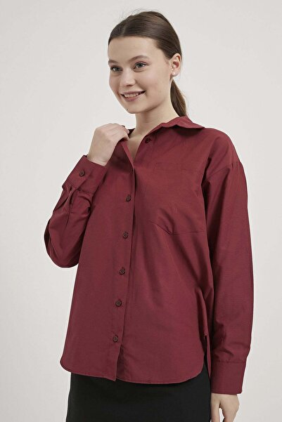 Arma Life Armalife 3963 pocket detail comfortable fit basic women's shirt