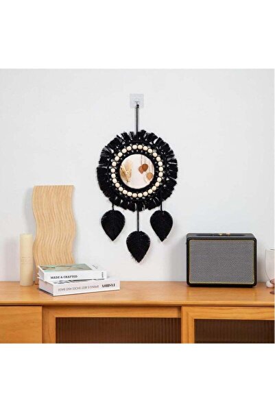 Arabest Mirror Decoration Bohemian Style, Woven Handmade Tapestry, Makeup Mir...