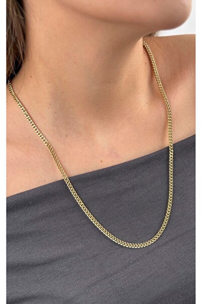 Sacha Accessories Yassı Zincir Kolye