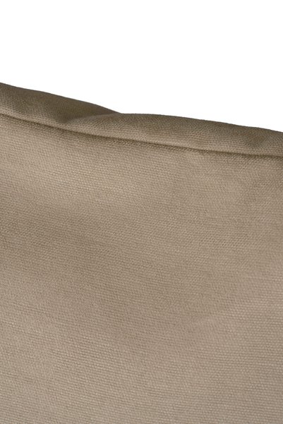 QUBA DECO Decorative Velvet-Textured Ada Plain Double Cushion Covers for Living Room, Sitting Room, Children's Room, Balcony, Terrace
