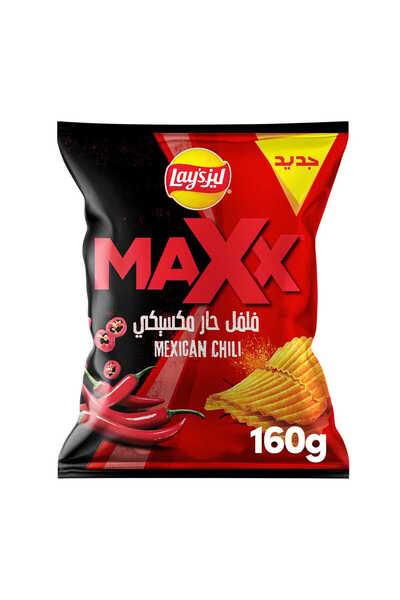 Lay's Lay’s Maxx Mexican Chilli Chips | Extra Crunchy, Bold & Spicy Snack wit...