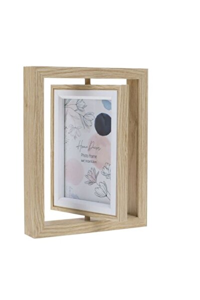 OEM Rama foto decorativa 3D cu cadru rotativ din lemn – Ideala pentru cadou