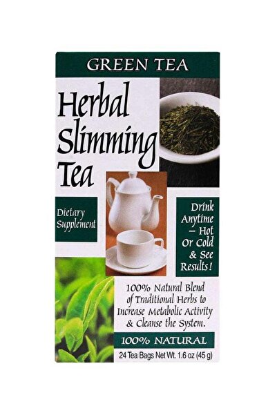 21st Century Herbal Slimming Green Tea 24 Tea Bags