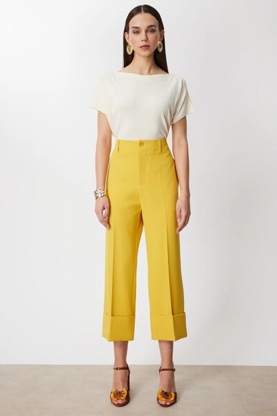 Onteks On Tri̇ko Double Legged Trousers 74126