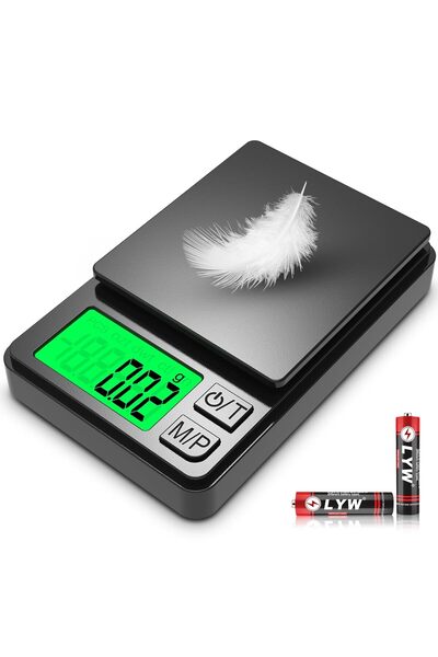 Arabest 1000g x 0.01g Precision Gram Scale, for Gold, Gem, Coffee, Herb, Grea...