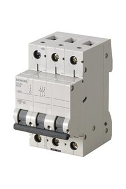 Siemens 32A; 3 FAZLI; 5SL Classic ANAHTARLI OTOMATİK SİGORTA; 6kA; C TİPİ; YA...