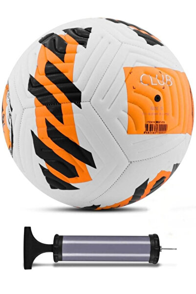 Kapris كرة قدم برتقالية جديدة منقوشة 4 طبقات رقم: 5 480 جرام + مضخة هدية X507