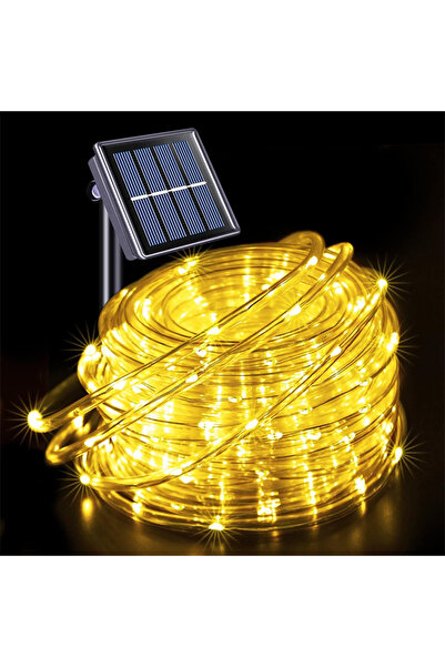 Choice سلسلة إضاءة شمسية دافئة بطول 22 متر و200 مصباح LED، مقاومة للماء، للاس...