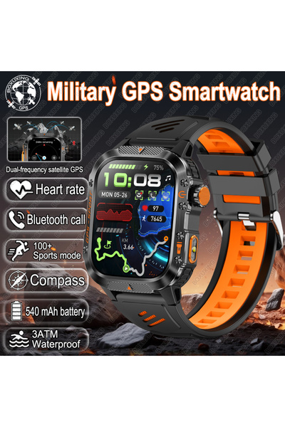 Choice ساعة ذكية جديدة للرجال من طراز T-Rex 3، مزودة بنظام تحديد المواقع العا...