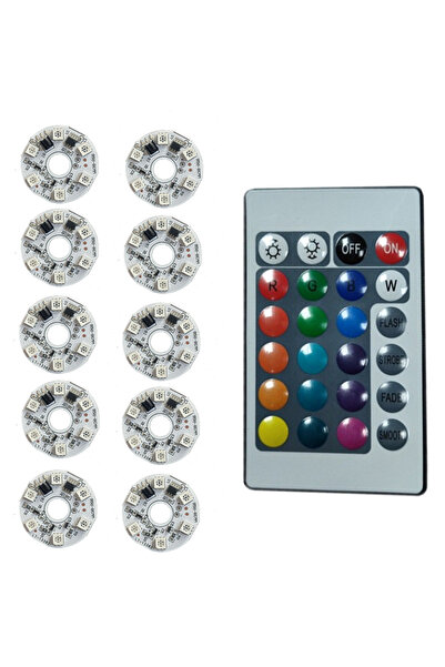 Choice 10 Lamp 1 Controller 1Set 5V RGB LED Lights Plate Linkage Control Colo...