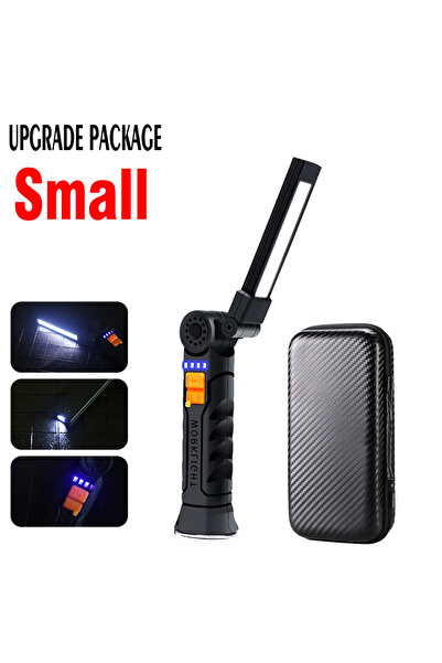 Choice S-pgrade Package Rechargeable LED Flashlight Work Light with Magnet & ...