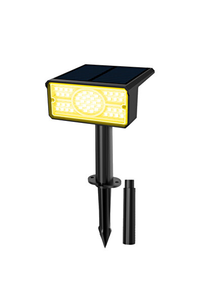 Choice1 مصباح شمسي كشاف، أبيض دافئ 3000 كلفن/6000 كلفن/أزرق/أخضر، مصباح حديقة...