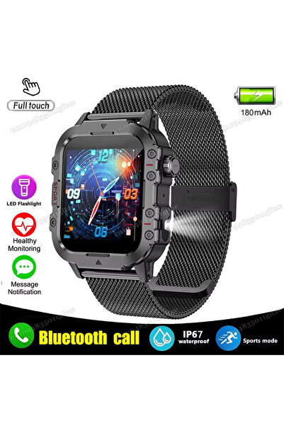 Choice ساعة ذكية Bk22Milan 2025 الجديدة للرجال والنساء، ساعة رياضية خارجية عس...