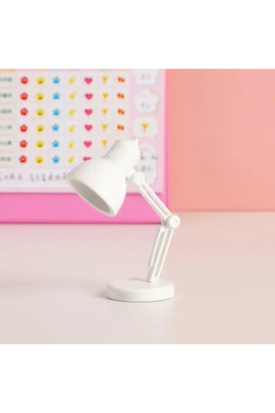 Choice مصباح قراءة ليلي صغير LED أبيض LD02، قابل للطي، مصباح طاولة، مناسب لغر...