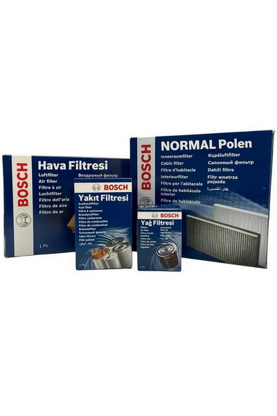 Bosch Renault Megane 4 1.5 Dci Filtre Bakım Seti 2016-2022 4NP