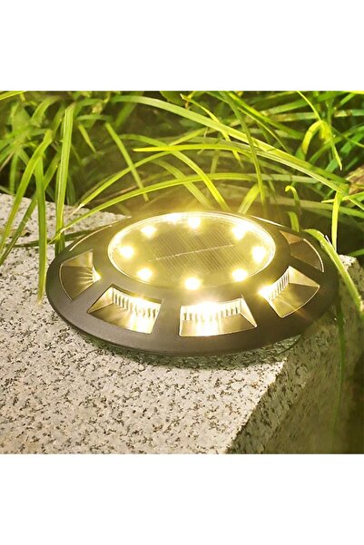 Choice مصباح أرضي شمسي خارجي جديد بإضاءة دافئة، مقاوم للماء بمعيار IP65، مزود...