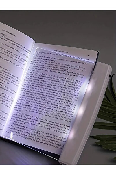 Choice مصباح قراءة ليلي مسطح LED أبيض اللون، قطعة واحدة، يوفر رؤية ليلية، يحم...