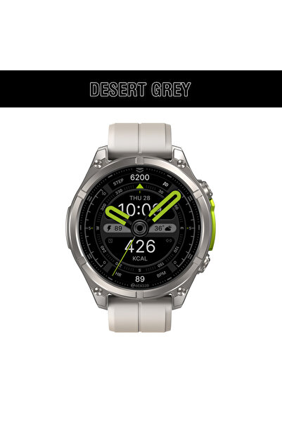Choice ساعة ذكية جديدة من طراز Zeblaze VIBE 8، لون رمادي صحراوي، شاشة AMOLED،...