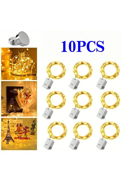 Choice 10 قطع - أضواء خرافية صغيرة مقاومة للماء، دافئة، عبوة من 10/50 قطعة، م...