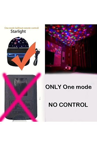 Choice Starry sky lamp Smart Remote RGB Starry Projector - Auto Rotating LED ...