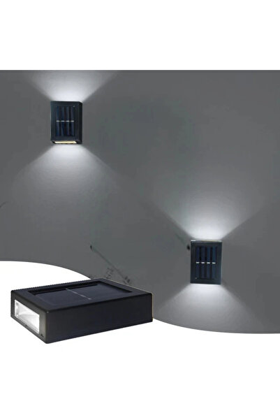 Choice 6Pcs White 1-6PCs Solar Up and Down Spot Lights Outdoor Street Wall Li...