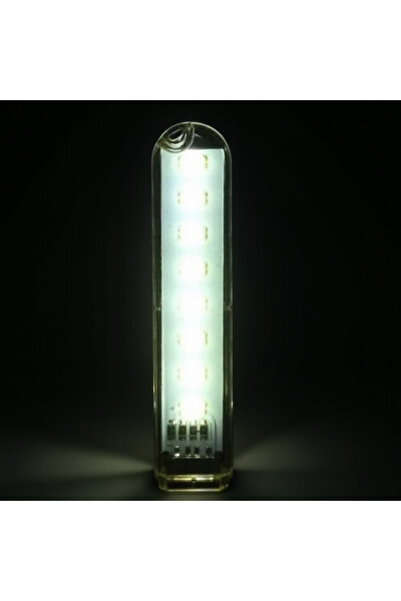 Choice WHITE 1PC 8 LED Mini Portable USB Lamp DC 5V Camping Light for PC Lapt...