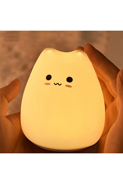Choice Cat Penguin Silicone Night Light Soft Nursery Nightlight Dimmable LED ...