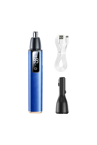 Choice FK-dark blue Electric Ear Nose Hair Trimmer Rechargeable Type-C Fast C...